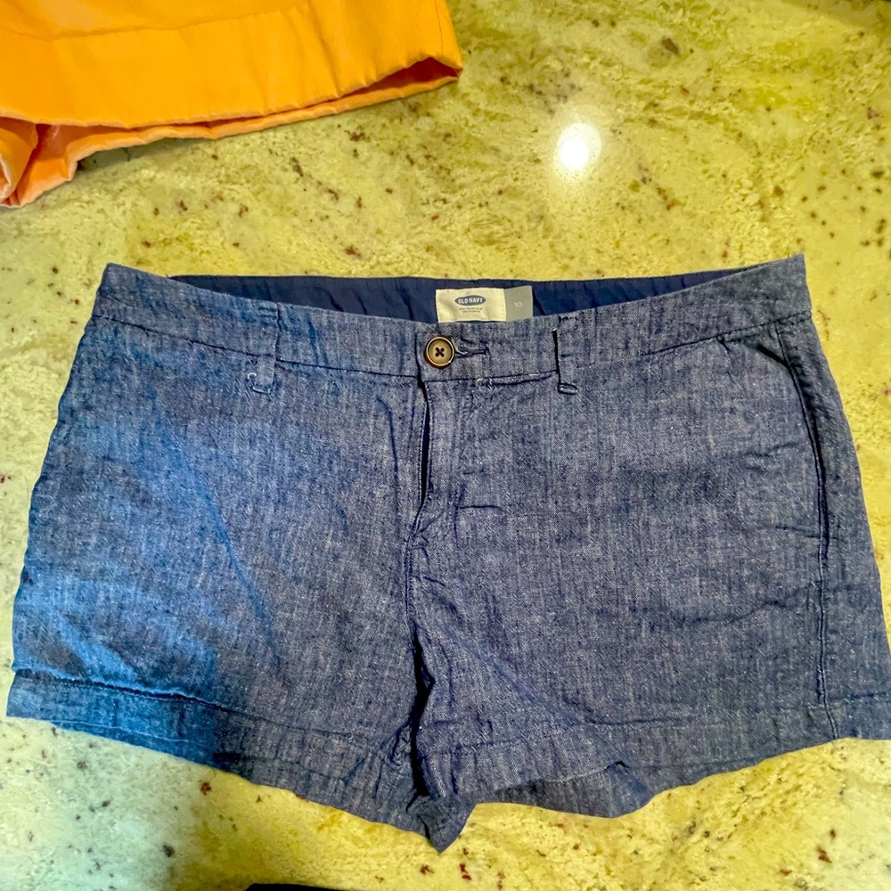 Old Navy Blue Jean Shorts Casual Style